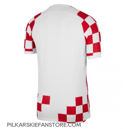 Tanie Strój piłkarski Chorwacja Koszulka Podstawowej MŚ 2022 Krótkie Rękawy